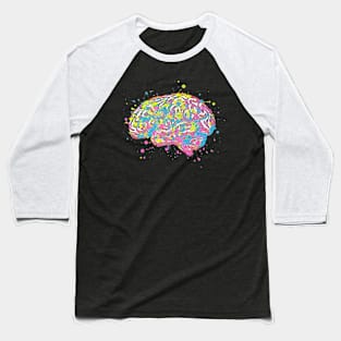 Funky Brain Baseball T-Shirt